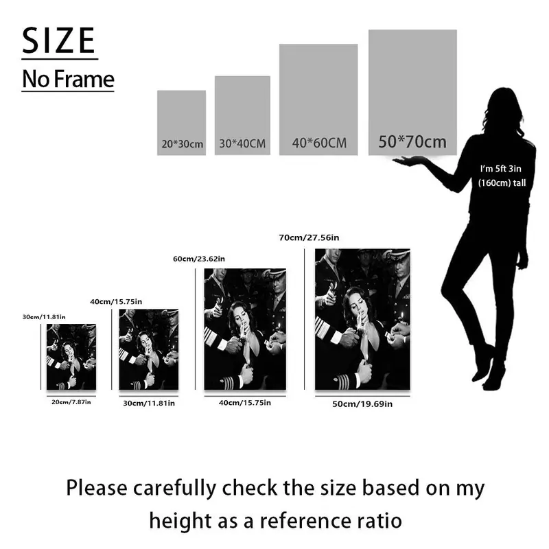 Frameless Beautiful Woman Canvas Painting, Modern Fashion Style Wall Art, Wall Decor for Home Living Room Bedroom Office, Home Decor, Room Decor 1