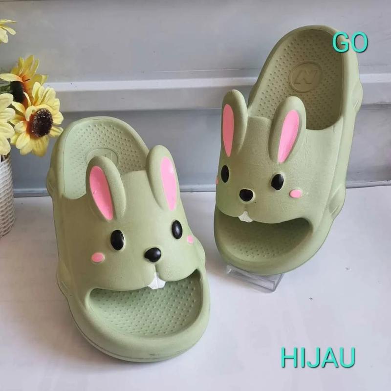 Sandal Rabbit Anak Selop Terbaru 2024 Sendal Wanita Kelinci Lucu Selop Sandal Kelinci Anak Hingga Dewasa 3