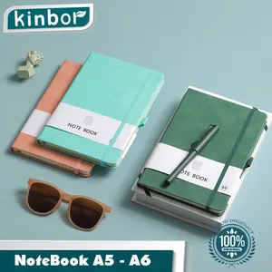 Kinbor 100 Lembar Notebook A5 A6 buku catatan/ Buku tulis agenda tali Paper Stationery