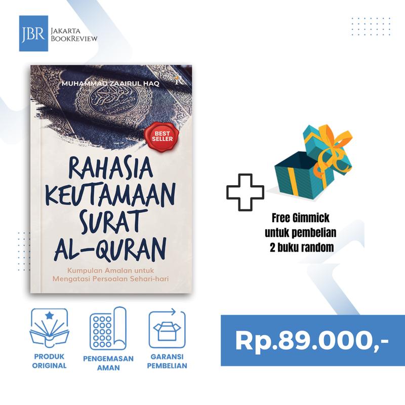 Buku Rahasia keutamaan Al-quran - Soft Cover kitab quran Alquran 0