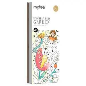 Mideer Watercolour Painting Enchanted Garden Seni Lukis Paint Brush