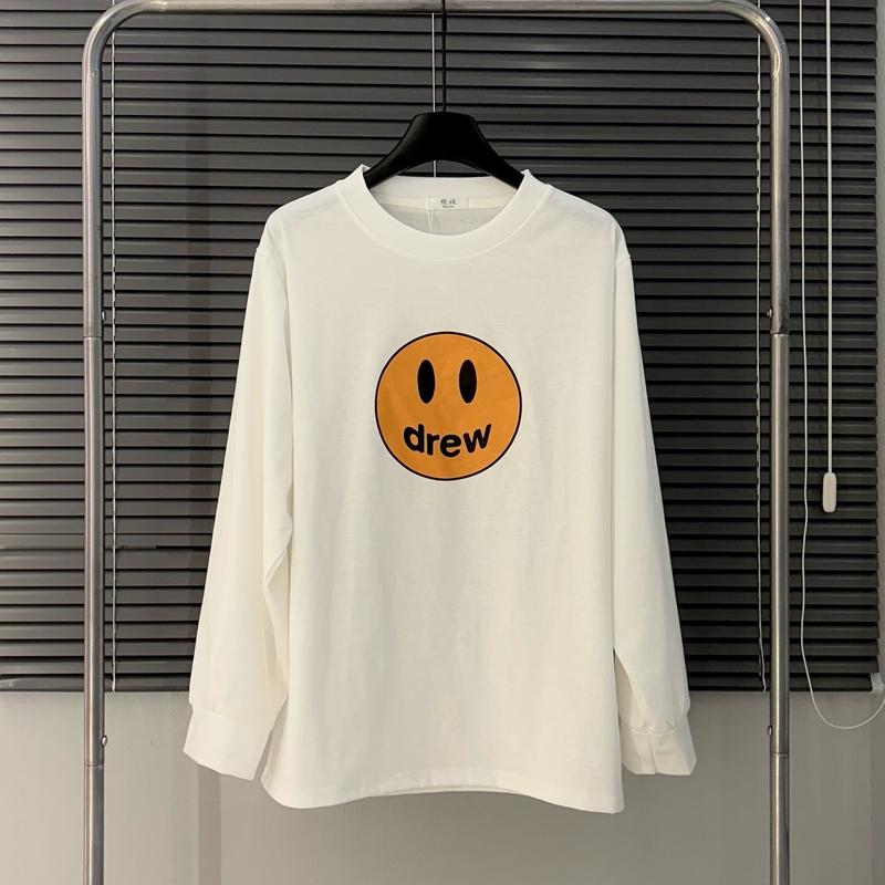 Áo thun dài tay Dreww Mặt Cười Màu trắng - Áo nỉ dreww 1