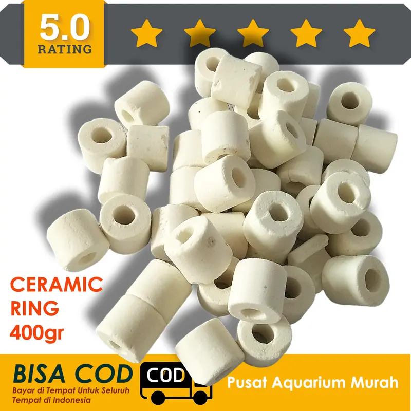 BIO RING Bioring Ceramic Ceramicring 500gr Bio Care Keramik Grade ...