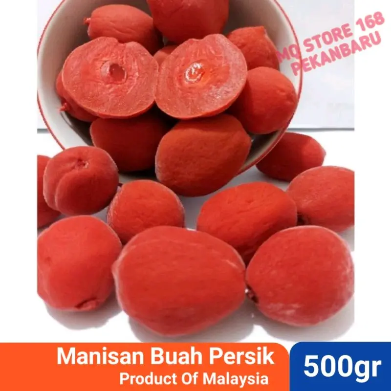 Manisan Buah Persik - Angtho Halal