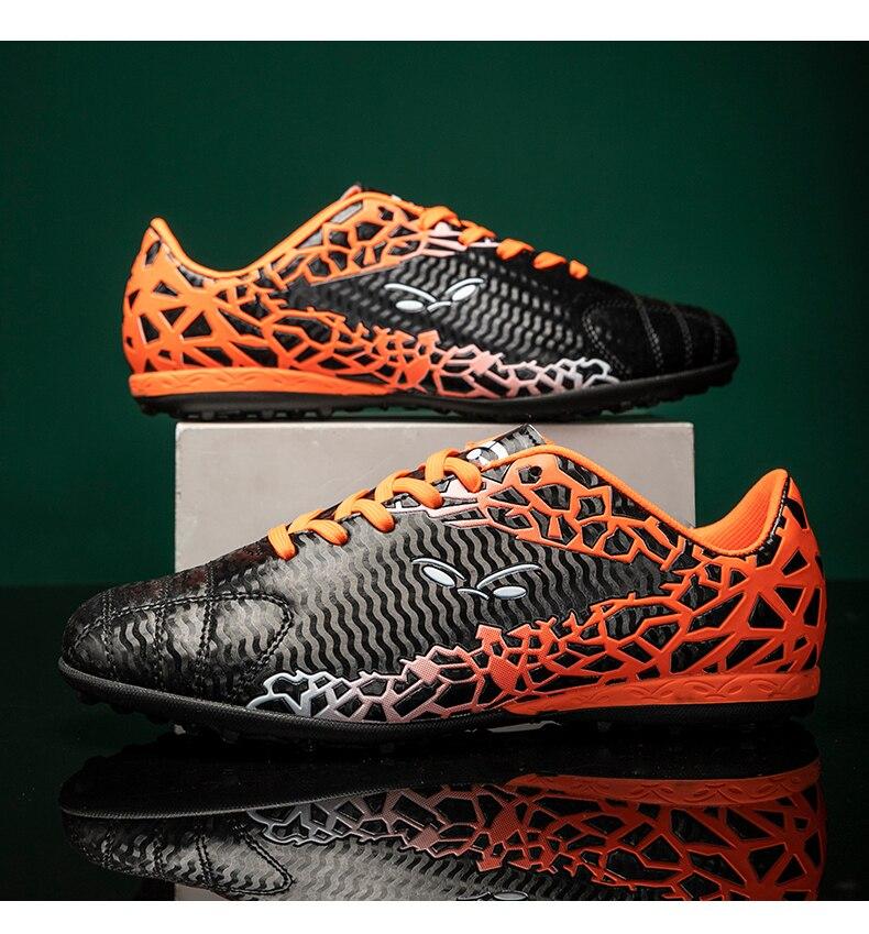 Product Introduction of Professional soccer shoes kids football sneakers men women adult cleats grass training Sports futsal shoes 39
