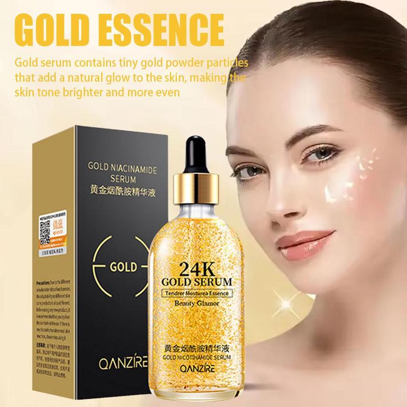 Product Introduction of 30ml Golden Infused Hydrating Serum With Hyaluronic Acid For All Skin Types - Brightening, Firming Formula 23