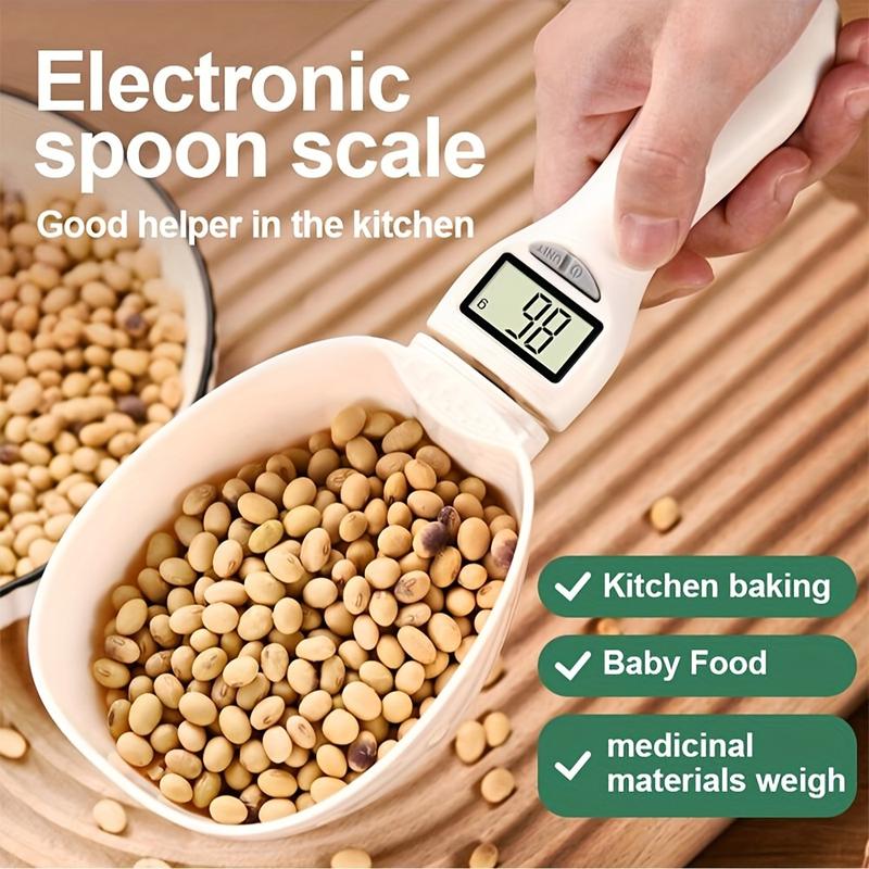 Product Introduction of 1pc, Electronic Measuring Spoon, Digital Measuring Scale Spoon, Electronic Spoon Scale, Portable Measuring Spoon With Led Display, Pet Food Measuring Scoop, Tea Milk Powder Scale Spoon, Kitchen Accessaries, Dorm Essentials Utensils 6