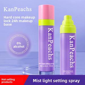 Semburan Tetapan, KanPeaches, Ringan Kabus, Cepat Kering, Membentuk Filem, Tidak Berkaki, Lembut, Tidak Merengsa