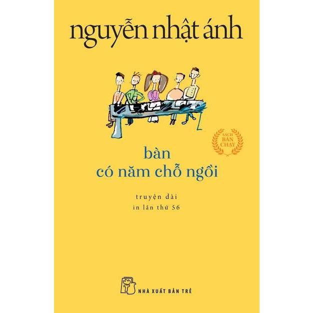 Sách - Nguyễn Nhật Ánh. Bàn có năm chỗ ngồi