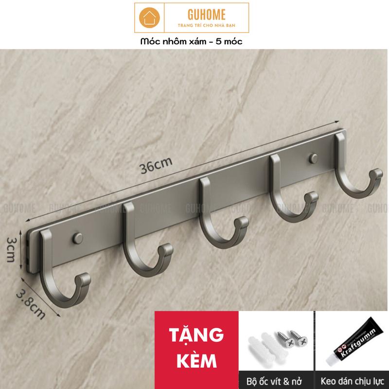 Product Introduction of Móc Treo Quần Áo Dán Tường Chịu Lực 30KG, Treo Đồ Đa Năng, Đi Kèm Keo Dán, Ốc vít 17