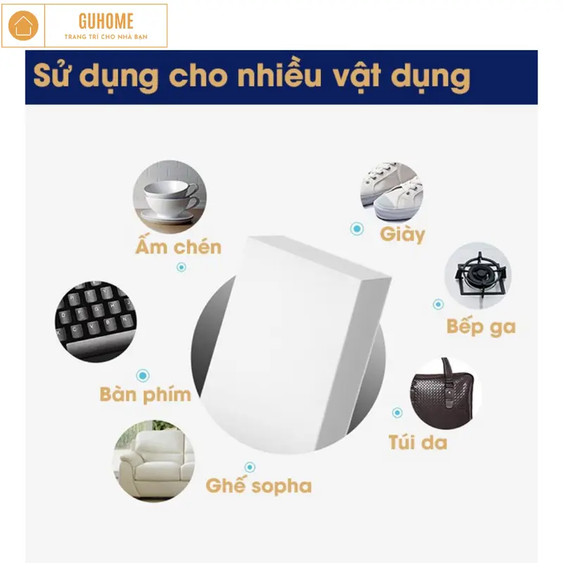 Mút Xốp Melamine Tẩy Rửa Đa Năng Làm Sạch Mọi Vết Bẩn- Vết Bút Chì Vẽ Tường- Cọ Rửa Bát Trắng- Bông Cọ Đa Năng 7