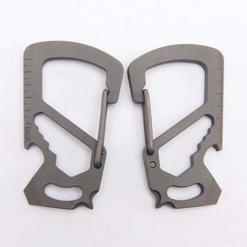 for Titanium Alloy for Key Holder for Key Ring Camping Bottle Hook Keyring  Mult 2