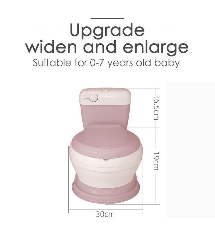 Product Introduction of Angel Babies Children's toilet seat with free 200 trash bags and 80 sheets Wet Tissue Paper Baby Wipes male children female baby infants and young children special toilet household large potty urinal urine potty 34