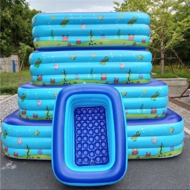 Bể Bơi Phao GIÁ RẺ 1m2 - 2 tầng dày dặn, bền đẹp 1