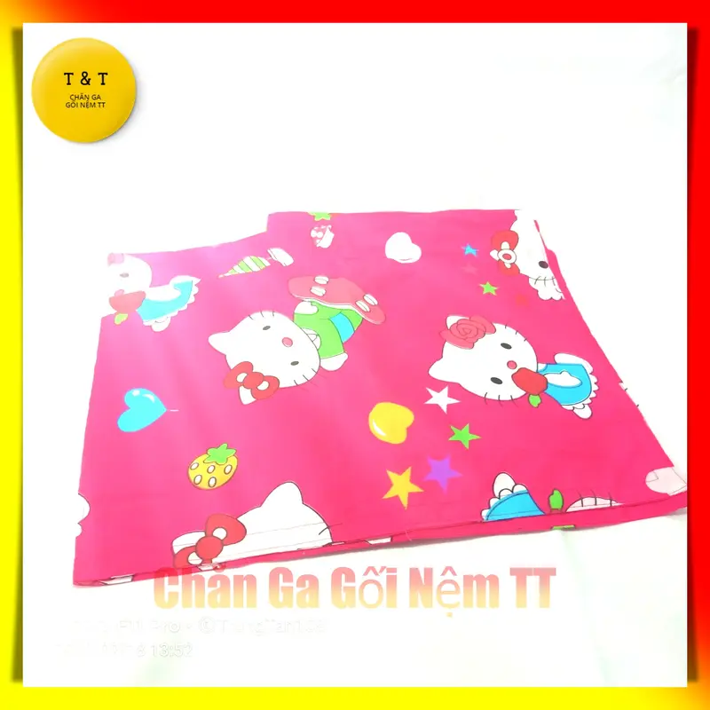Vỏ gối nằm, Vỏ gối ôm Cotton Poly đủ kích thước - Áo gối - giao ngẫu nhiên - Có thể giặt 6
