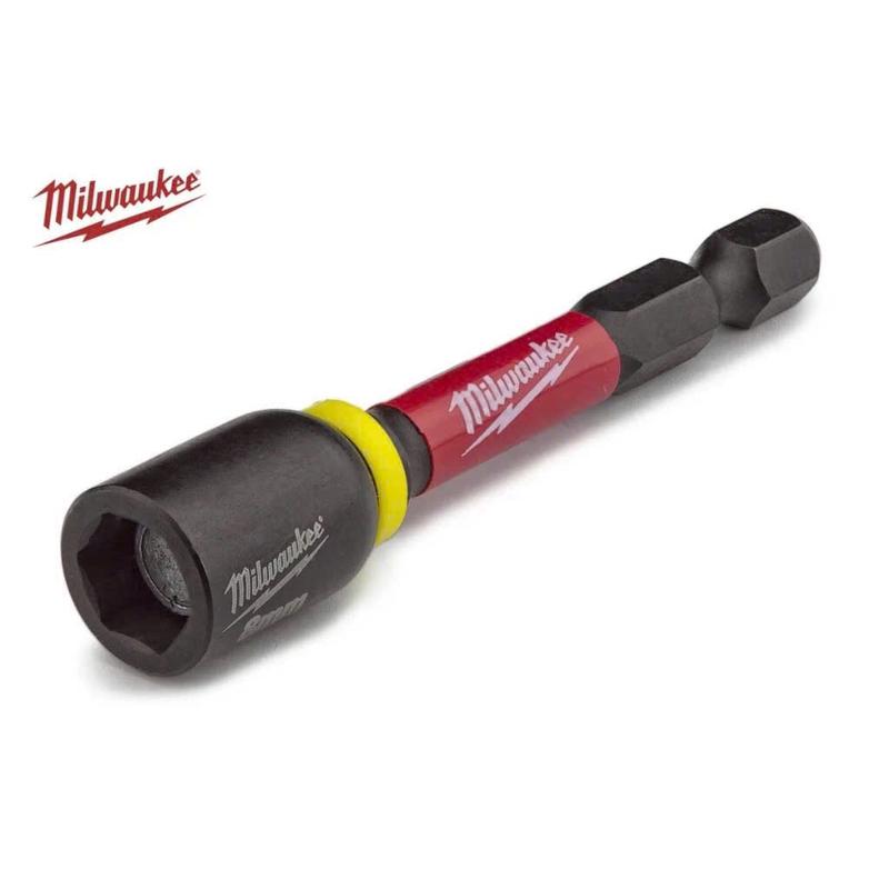 Đầu bắn tôn Milwaukee 8mm chân lục giác chuẩn ngắn ( 1 mũi) 0