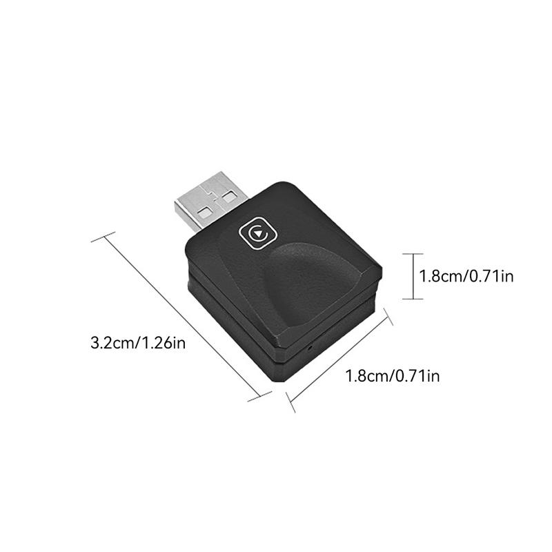 Product Introduction of 2 in 1 USB Mini Wireless Carplay Adapter for Android Auto Smart Box Plug and Play Bluetooth 5.0 For Peugeot Kia Volkswagen Toyota 26
