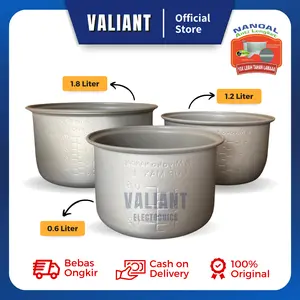 Panci Rice Cooker Magic Com Miyako 0,6 1,2 1,8 2 Liter NANOAL Anti Lengket (DIJAMIN ORI)