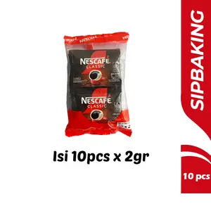 Nescafe Classic Kopi 2 gr x 10 sachet DALGONA COFFEE