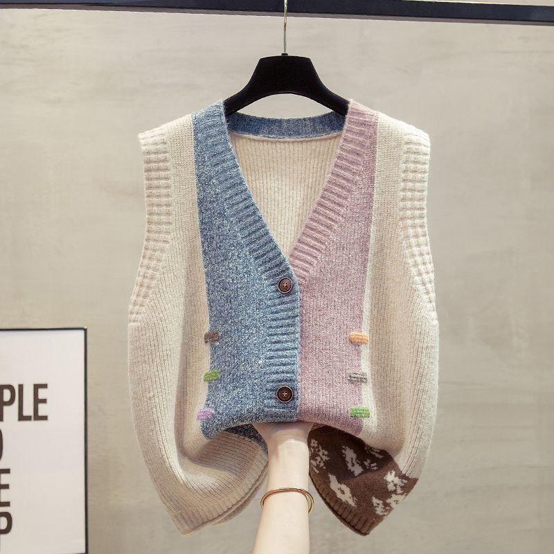 Product Introduction of Áo Len Cardigan Dệt Kim, Áo Vest Xuân Thu, Thời Trang Mới, Kiểu Dáng Rộng Rãi, Áo Mặc Bên Ngoài Dễ Phối Đồ, Thích Hợp Cho Năm 2025 Nữ Top Women 6