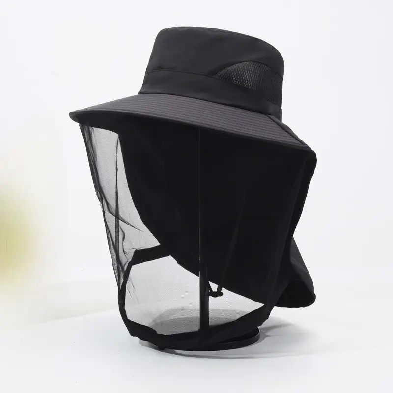 Topi Matahari, Bernafas, UPF 50 +, Tudung Penuh, Tahan Serangga, Topi ...