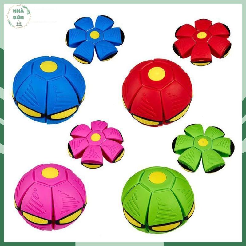 Đồ Chơi Quả Bóng Ma Thuật Biến Hình Thành Đĩa Bay Ufo Bật Lò Xo Dành Cho Trẻ Em Toy C96