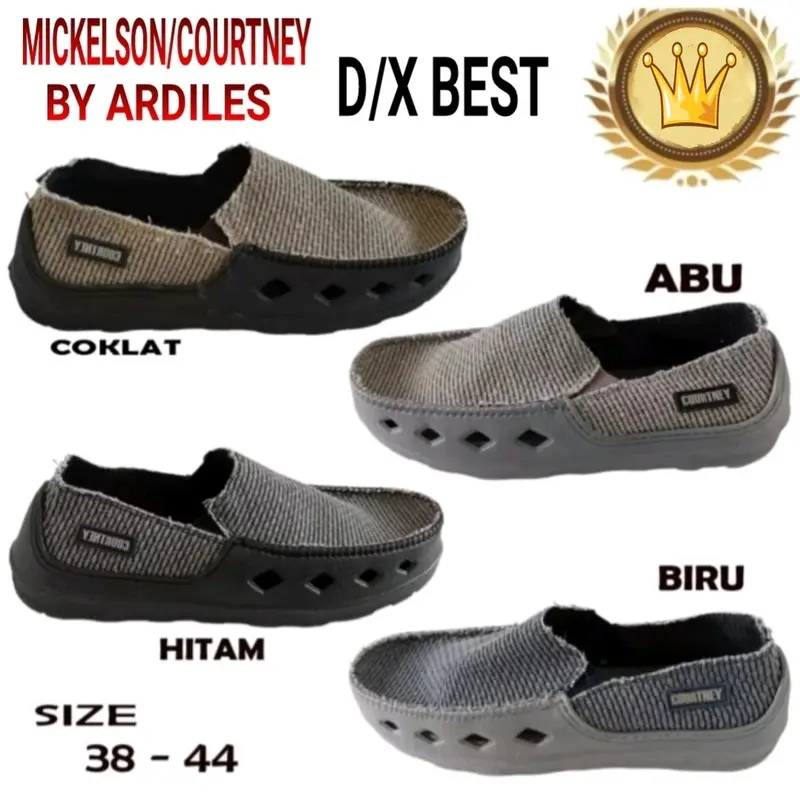 SEPATU PRIA ARDILES COURTNEY MICKELSON SLIP ON TRENDY SPORTY KEREN ELEGANT 1