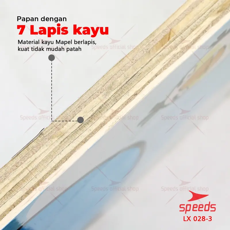 SPEEDS Skateboard Anak Papan Luncur Papan Roda Bergambar Olahraga 028-1705 7