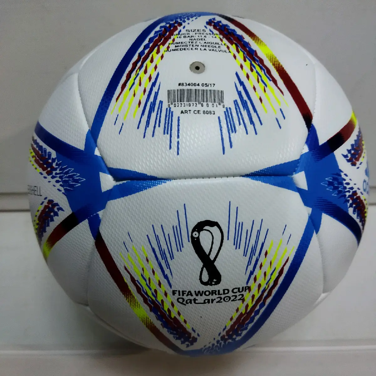 Bola pildun import jahit ukuran 5