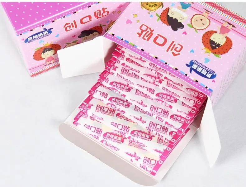 Product Introduction of 120Pcs/box Cartoon Band-aid Cute Mini Children Breathable Transparent Waterproof Bandage Medical Ok Bandages Hemostatic Patch 4
