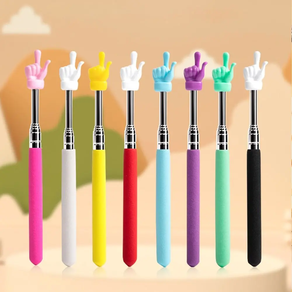 High Quality Office Reading Sticks White Board Teaching Aids Class Pointer Stick Blackboard Teaching Stick Finger Reading Guide Teacher's Special Pointer Preschool Teaching Tools