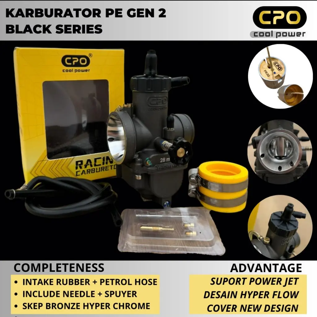 KARBURATOR PE GEN 2 KARBU PE 24 26 28 30 CPO COOL POWER .