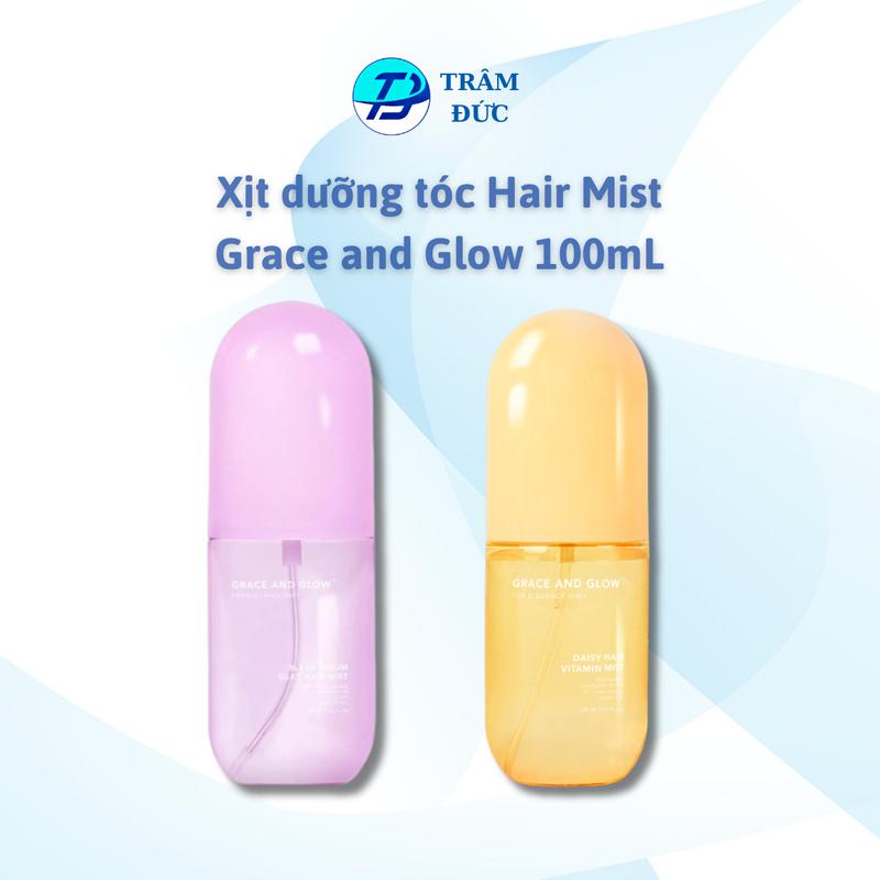 Grace And Glow Xịt dưỡng tóc hương nước hoa với 100ml