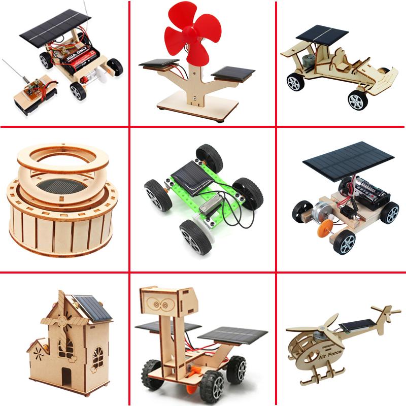 Combo Mô Hình Lắp Ráp Stem Sử Dụng Pin Năng Lượng Mặt Trời - Đồ Chơi Giáo Dục Khoa Học Công Nghệ