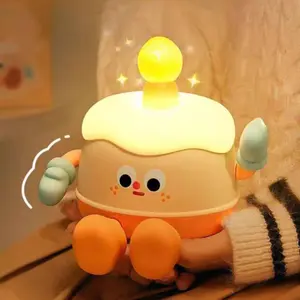 Lampu Tidur Bentuk Kue Ultah Happy Birthday Cake Lamp Lampu Malam Lucu Kado Unik
