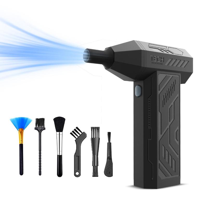 Product Introduction of Car Air Duster, Handheld Car Air Blower, Multifunctional Car Interior Cleaning Tool, Suitable for Car Interior & Exterior, Keyboard, Computer, Car, Air Mattress & Home Cleaning 0