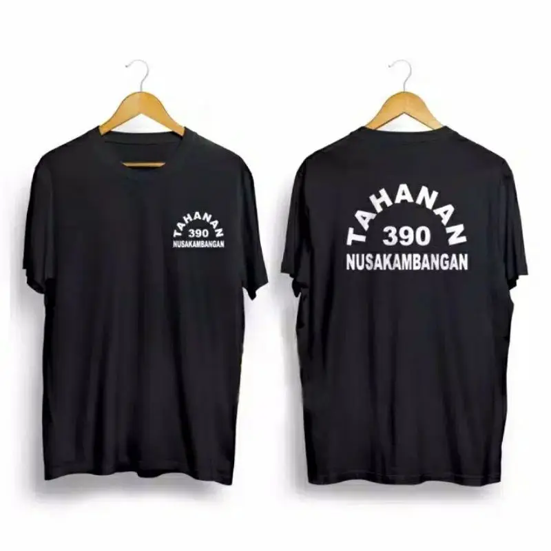 Baju T-shirt Kaos Tahanan Nusakambangan 309 l kaos anti-mainstream l kaos suka suka l kaos unik 2