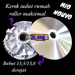 PULLEY MIO RUMAH ROLLER MIO RACING RUMAH ROLLER MIO SPORTY MIO SET RUMAH ROLLER DAN KIPAS