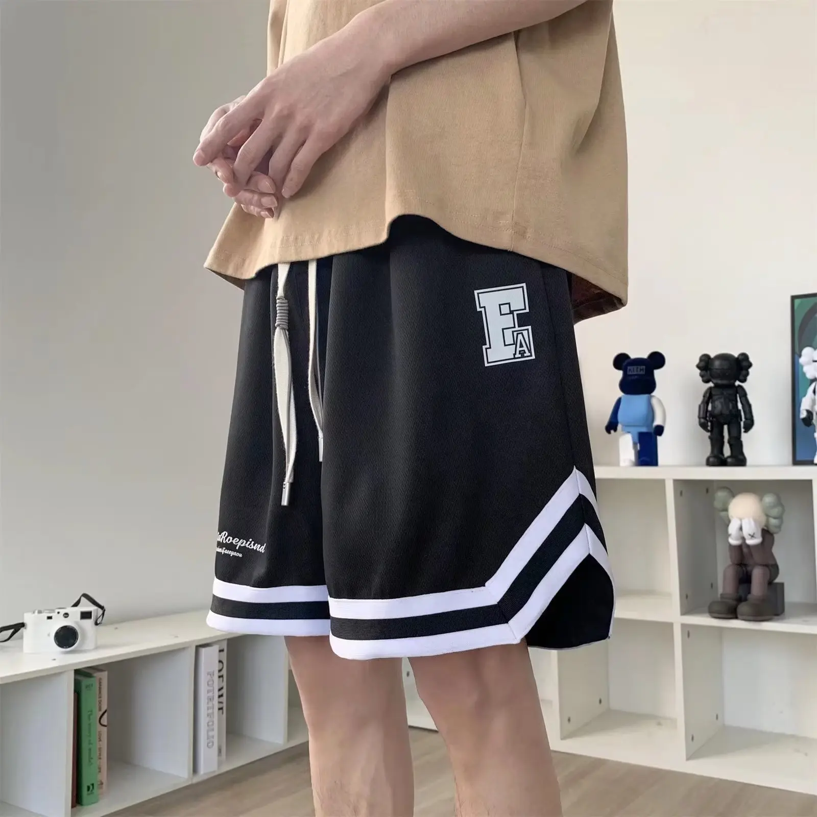 Summer casual pants, fashionable loose and comfortable shorts, trendy and versatile sports pants, casual shorts
