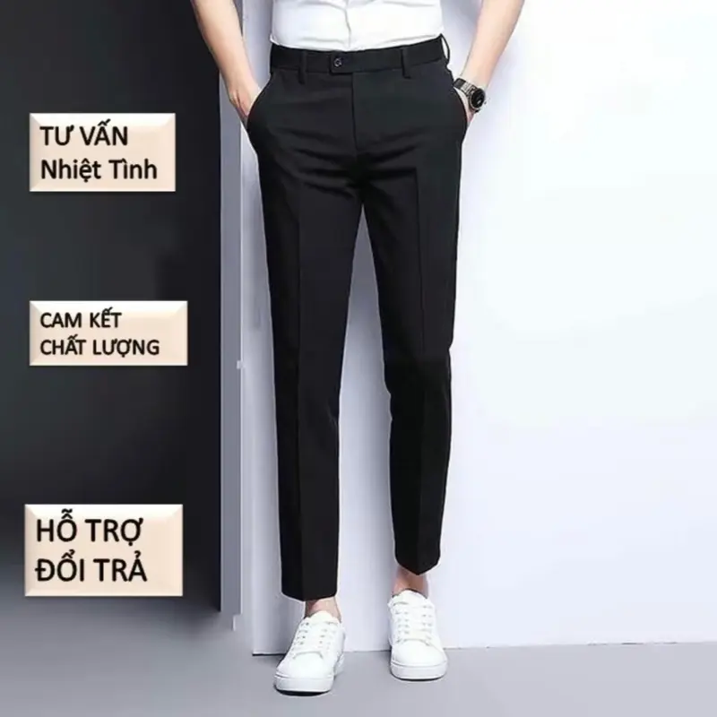 Quần tây nam Fivino phom ôm boddy chất silimf cao cấp - Menswear