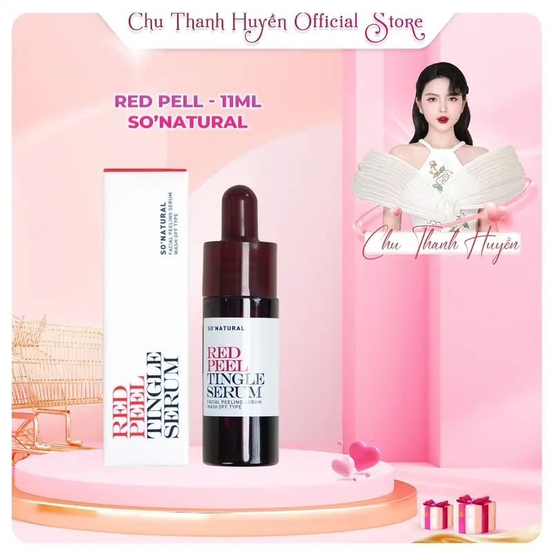 Tinh chất tẩy tế bào chết Red Peel Tingle Serum Mini 11ml 0