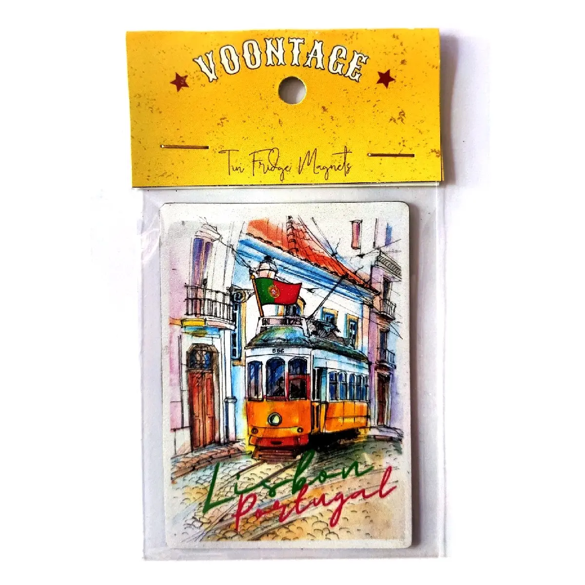magnet tempelan kulkas Souvenir hadiah oleh oleh Portugal