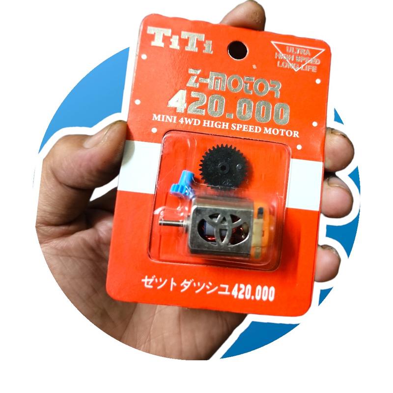 Dinamo Tamiya TiTi Mini 4WD Ultra High Speed Gratis Gear 0
