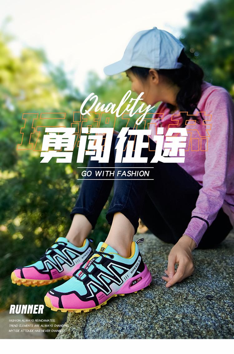 Product Introduction of Cross-Border European and American Women's Shoes Riding Shoes Cycling Shoes Hiking Shoes Hiking Boots Best Seller in Europe and America 1