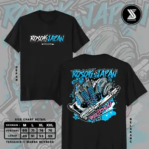 INDOKAOS - KAOS ROSOK JAPAN VOL 5 KAOS OTOMOTIF KAOS CB GL TIGER HEREK KAOS TERBAIK RACING PRIA WANITA BISA COD TERSEDIA 11 WARNA BERBEDA - J02 Cocok Untuk Pria & Wanita