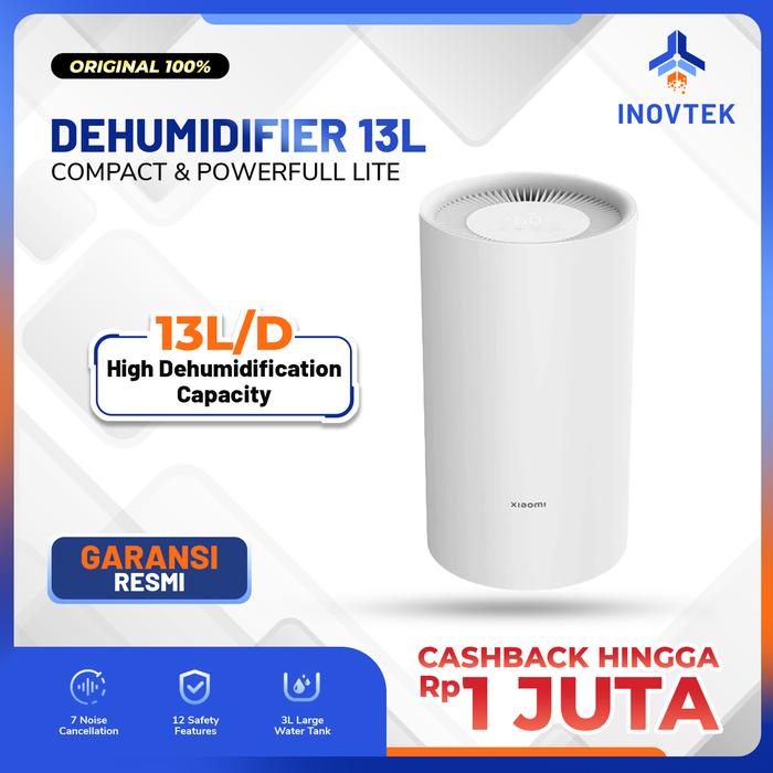 Gambar Xiaomi Mi Smart Dehumidifier Lite 13L Humidity Dryer - Serap Kelembapan - White dari Inovtek Kota Administrasi Jakarta Utara Tokopedia