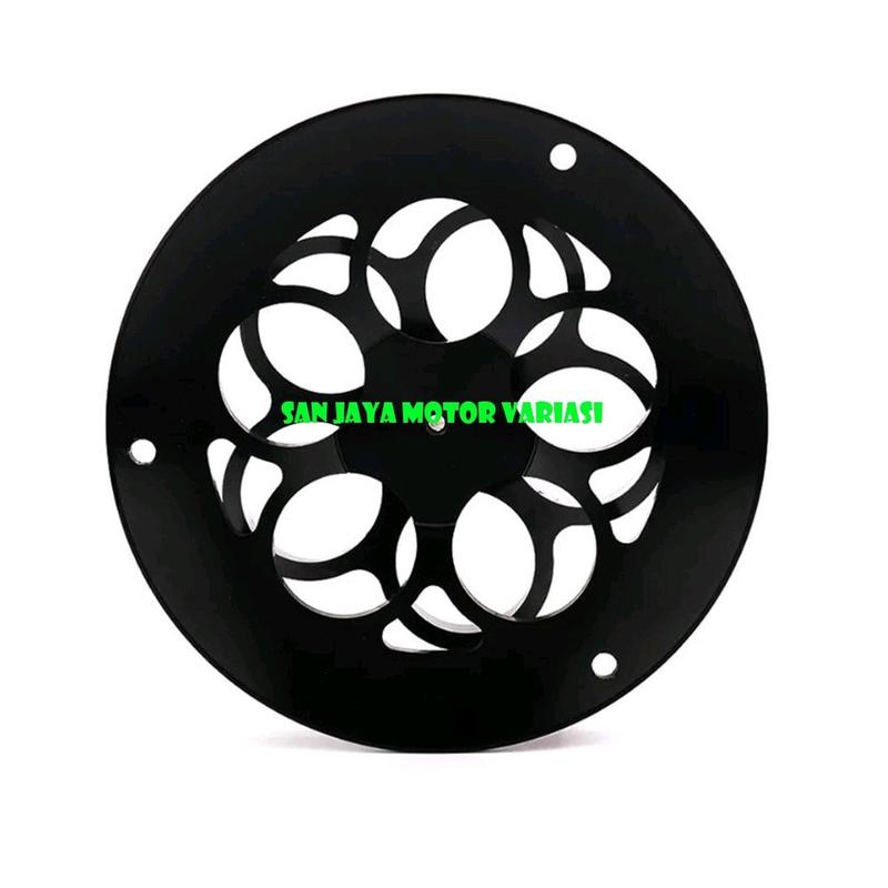 COVER TUTUP SPINNER BUNGA KIPAS MESIN NEW MODEL SPINNER BULAT KIPAS PENDINGIN FULL CNC FAST BIKES Vespa SprinT 3