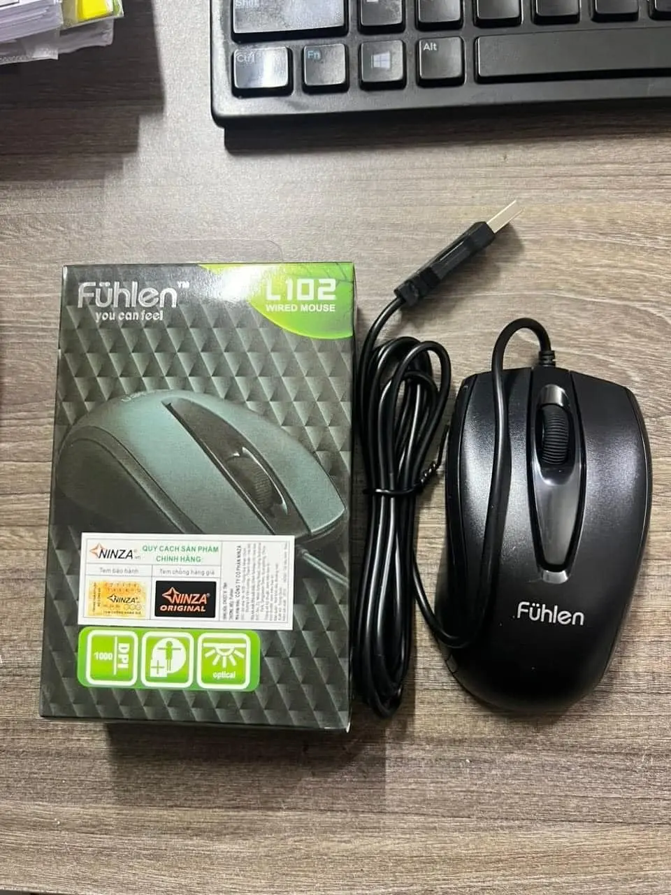 Chuột Fuhlen L102 có dây NEW BOX CHÍNH HÃNG