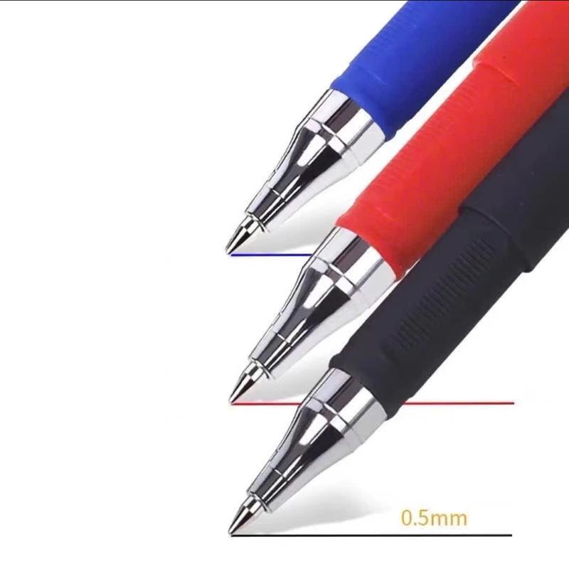 Product Introduction of Bút gel nước nhiều loại khô nhanh ngòi bút 0.5mm có thể thay ngòi màu xanh đen đỏ viết trơn mực ra đều Kim Đông - Đồ Dùng Học Tập Dành Cho Học Sinh Luyện Chữ Đẹp - Chép Kinh - Bút Không Ngòi Pen 35
