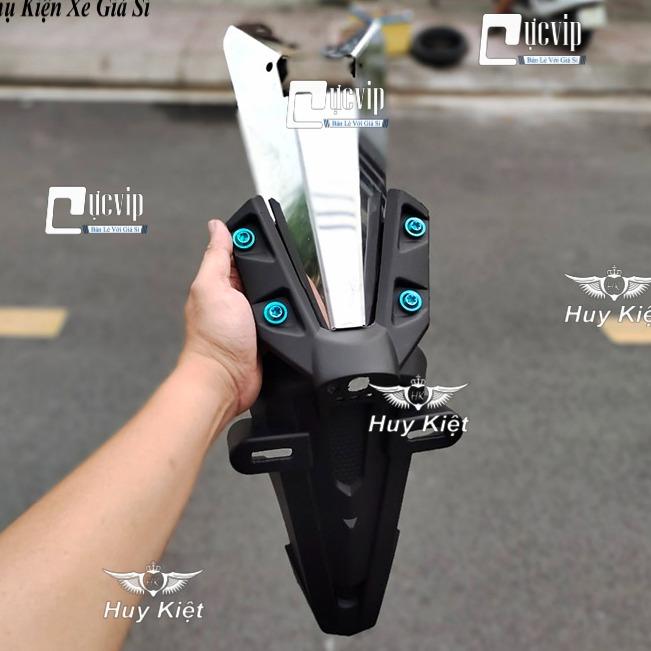 Bộ Dè Sau Exciter 150 (2015-2020) + Đuôi Đèn Inox + 4 Ốc Titan GR5 MS6137